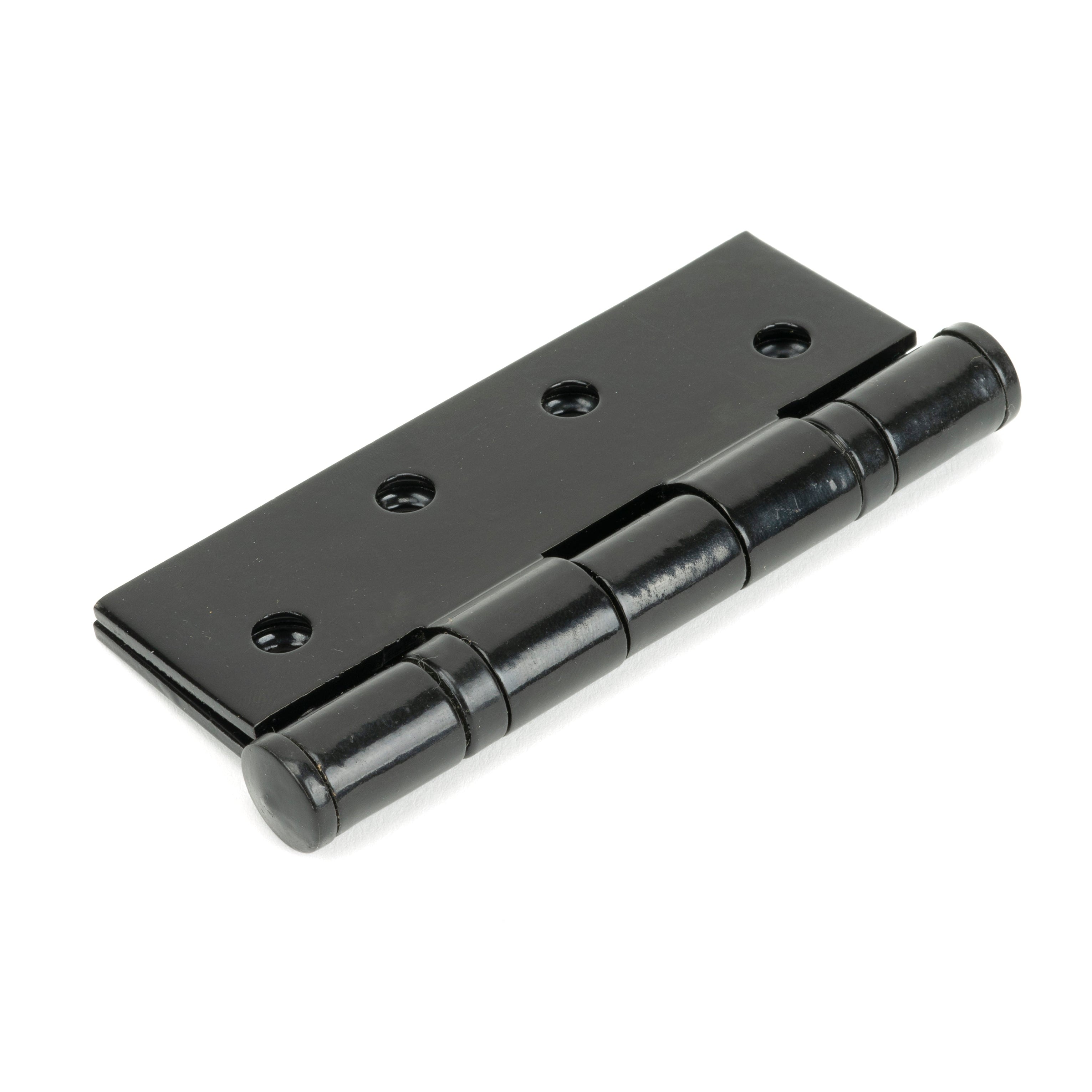 Black 4" Ball Bearing Butt Hinge (Pair) ss | From The Anvil-Butt Hinges-Yester Home