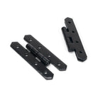 Black 4" H Hinge (pair) | From The Anvil - H & HL Hinges - From The Anvil - Yester Home
