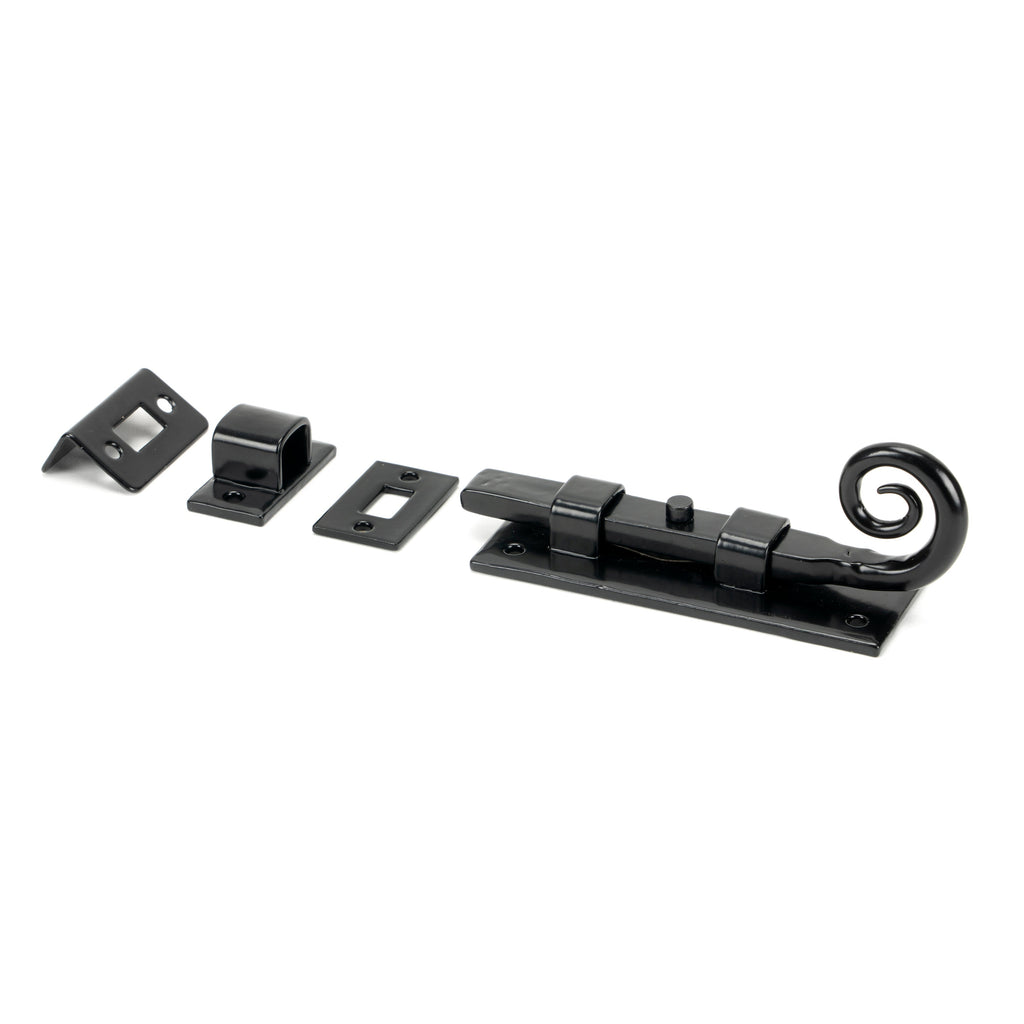 Black 4" Monkeytail Universal Bolt | From The Anvil-Bolts-Yester Home