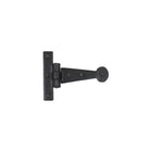 Black 4" Penny End T Hinge (pair) | From The Anvil-T Hinges-Yester Home
