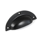 Black 4" Plain Drawer Pull | From The Anvil - Drawer Pulls - From The Anvil - Yester Home