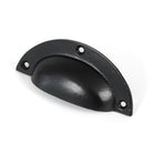 Black 4" Plain Drawer Pull | From The Anvil-Drawer Pulls-Yester Home