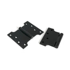 Black 4" x 3" x 5" Parliament Hinge (pair) ss | From The Anvil - Parliament Hinges - From The Anvil - Yester Home