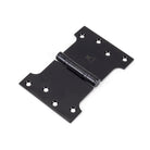 Black 4" x 4" x 6" Parliament Hinge (pair) ss | From The Anvil - Parliament Hinges - From The Anvil - Yester Home