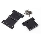 Black 4" x 4" x 6" Parliament Hinge (pair) ss | From The Anvil - Parliament Hinges - From The Anvil - Yester Home