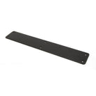 Black 400mm Plain Fingerplate | From The Anvil - Fingerplates - From The Anvil - Yester Home