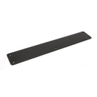 Black 400mm Plain Fingerplate | From The Anvil-Fingerplates-Yester Home
