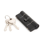 Black 40/40 6pin Euro Cylinder KA | From The Anvil - Euro Cylinders - From The Anvil - Yester Home