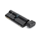 Black 40/40 6pin Euro Cylinder/Thumbturn | From The Anvil - Euro Cylinders - From The Anvil - Yester Home