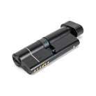 Black 40/40 6pin Euro Cylinder/Thumbturn | From The Anvil-Euro Cylinders-Yester Home