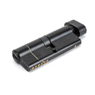 Black 40/40 6pin Euro Cylinder/Thumbturn KA | From The Anvil - Euro Cylinders - From The Anvil - Yester Home
