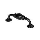 Black 5" Hammered D Handle | From The Anvil-D Handles-Yester Home