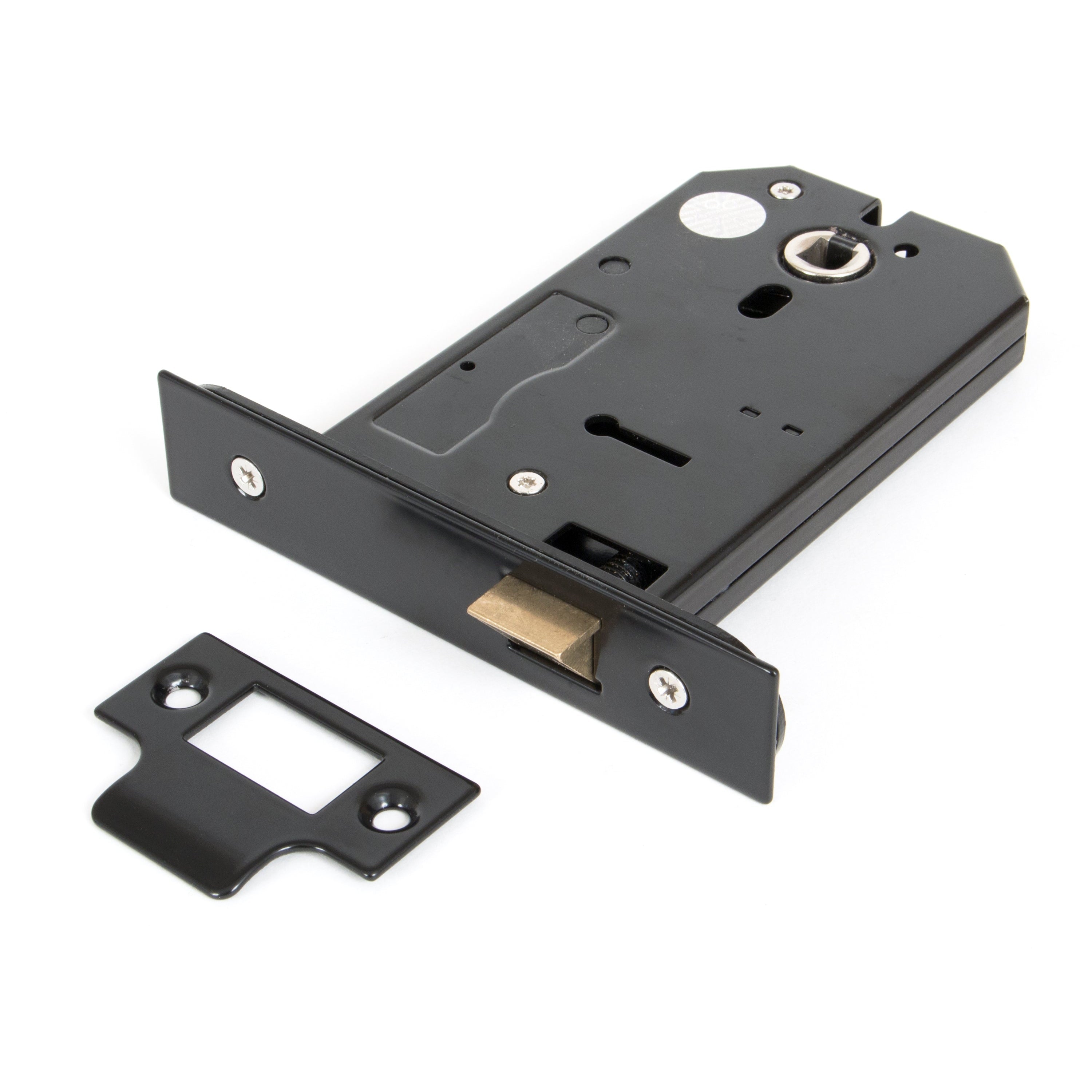 Black 5" Horizontal Latch | From The Anvil-Horizontal Locks-Yester Home