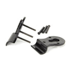 Black 50mm Euro Door Pull (Back to Back fixings) | From The Anvil-Euro Pulls-Yester Home