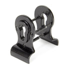 Black 50mm Euro Door Pull (Back to Back fixings) | From The Anvil-Euro Pulls-Yester Home