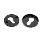 Black 52mm Regency Concealed Escutcheon | From The Anvil - Euro Escutcheons - From The Anvil - Yester Home