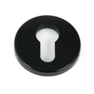 Black 52mm Regency Concealed Escutcheon | From The Anvil - Euro Escutcheons - From The Anvil - Yester Home