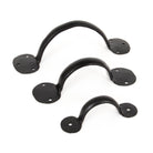 Black 6" Bean D Handle | From The Anvil - D Handles - From The Anvil - Yester Home