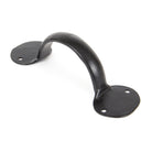 Black 6" Bean D Handle | From The Anvil-D Handles-Yester Home