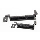 Black 6" Cranked Door Bolt | From The Anvil-Bolts-Yester Home