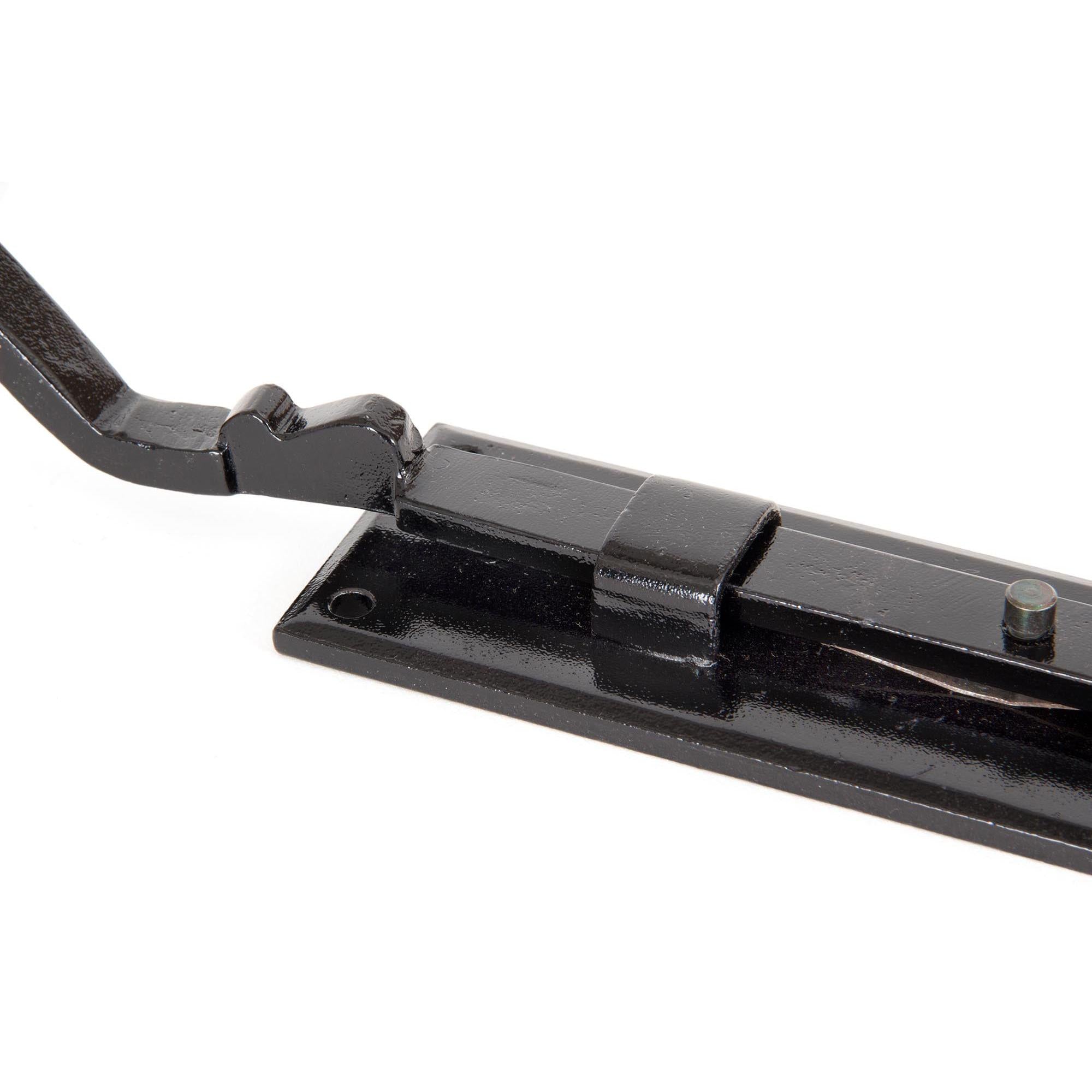 Black 6" French Door Bolt | From The Anvil - Bolts - From The Anvil - Yester Home