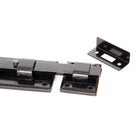 Black 6" French Door Bolt | From The Anvil - Bolts - From The Anvil - Yester Home
