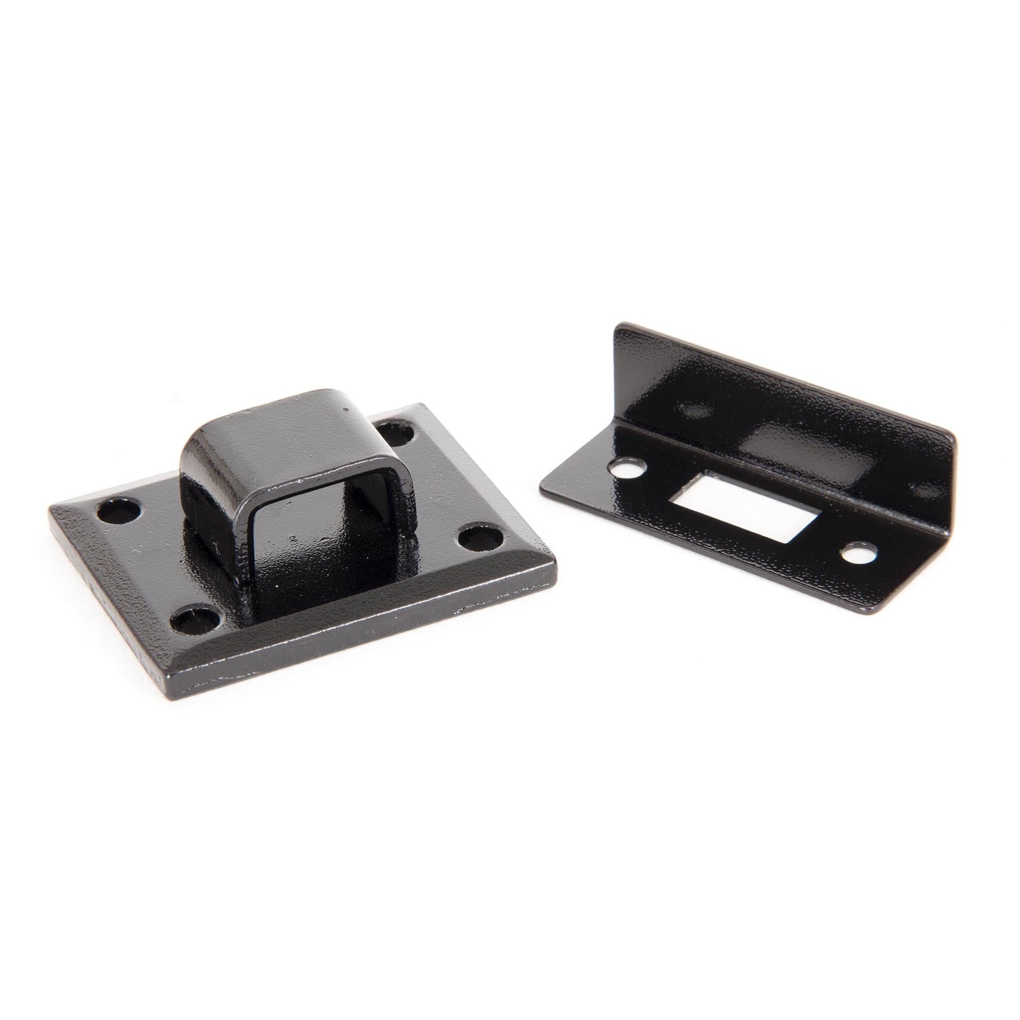 Black 6" French Door Bolt | From The Anvil - Bolts - From The Anvil - Yester Home