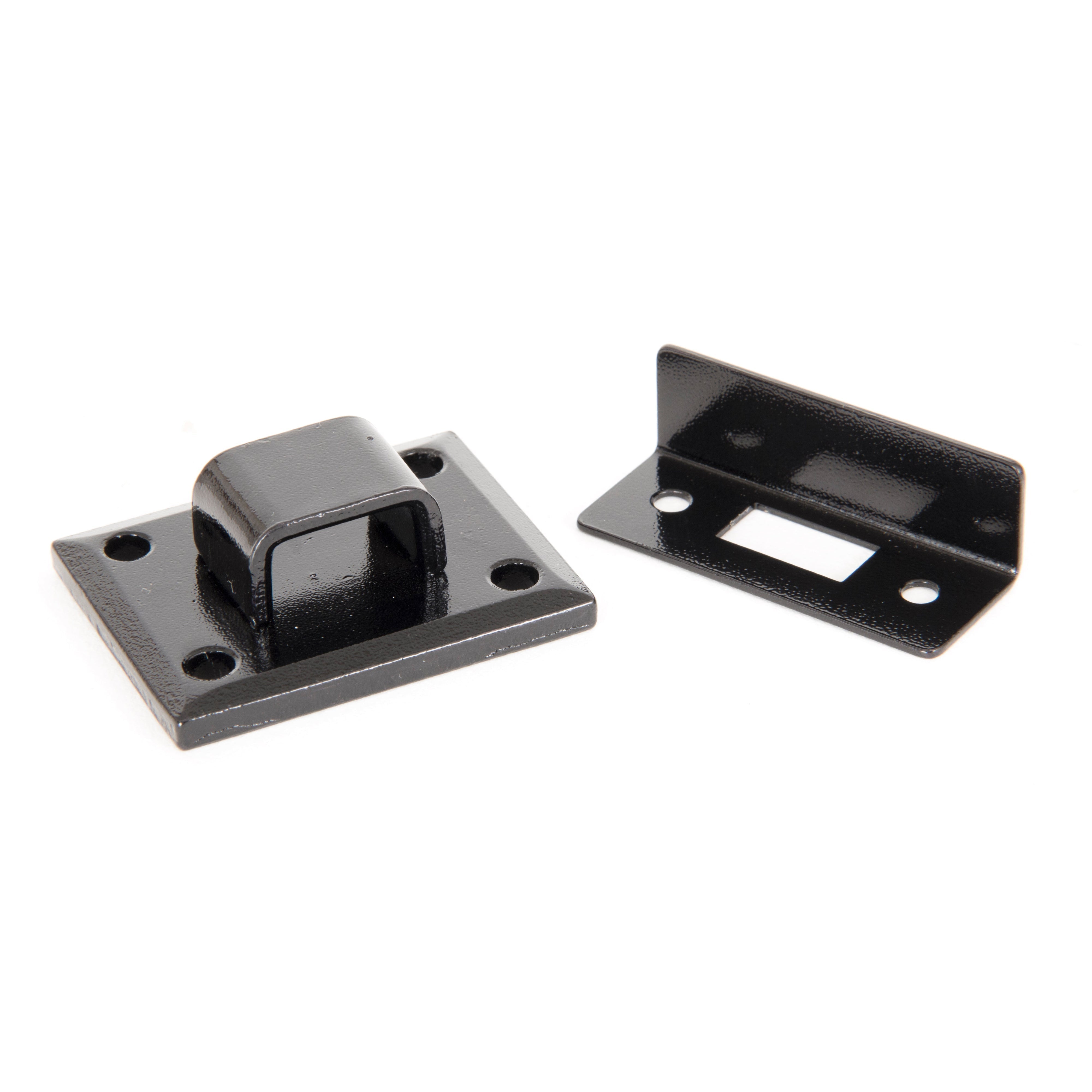 Black 6" French Door Bolt | From The Anvil-Bolts-Yester Home