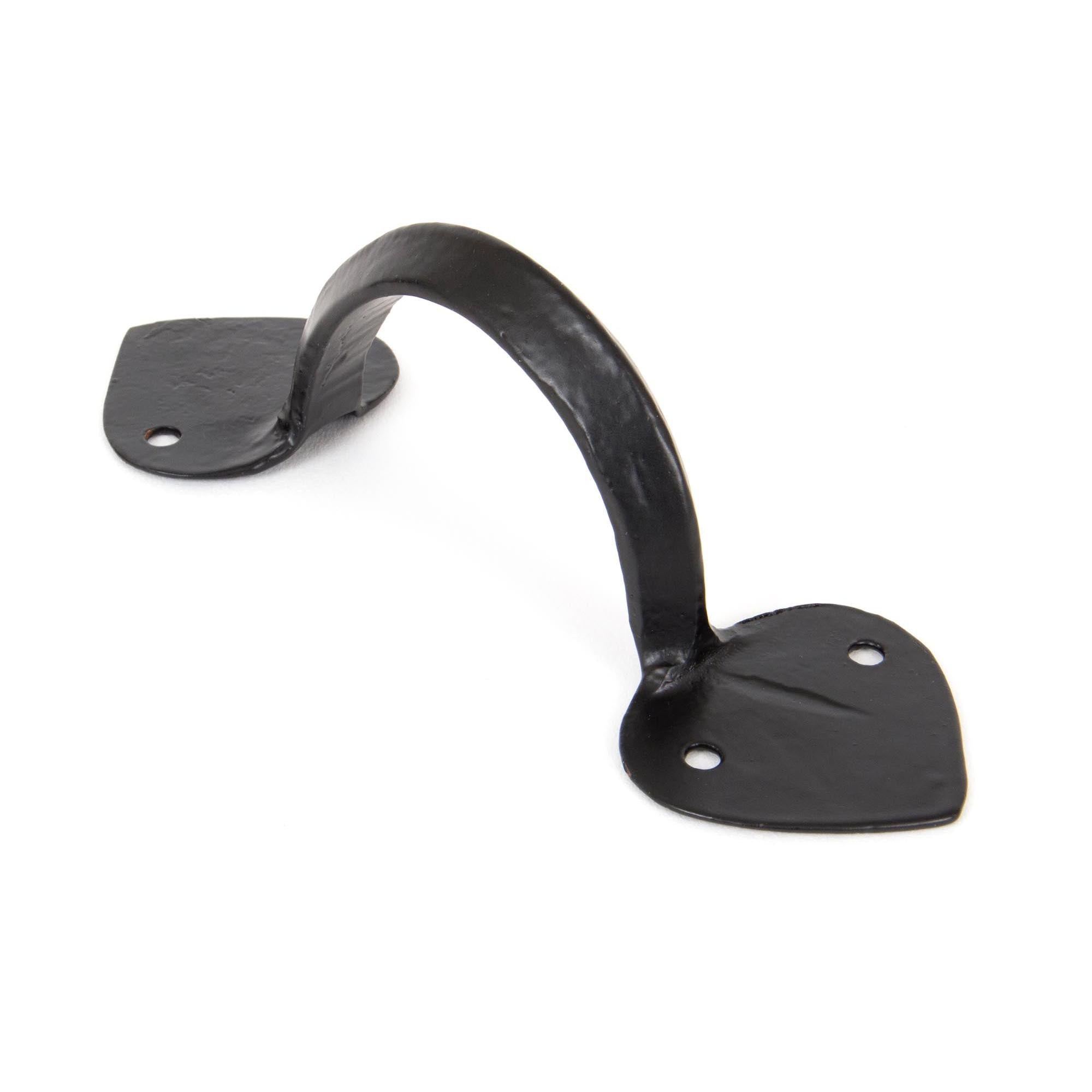 Black 6" Gothic D Handle | From The Anvil - D Handles - From The Anvil - Yester Home