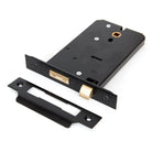 Black 6" Horizontal 5 Lever Sash Lock | From The Anvil - Horizontal Locks - From The Anvil - Yester Home