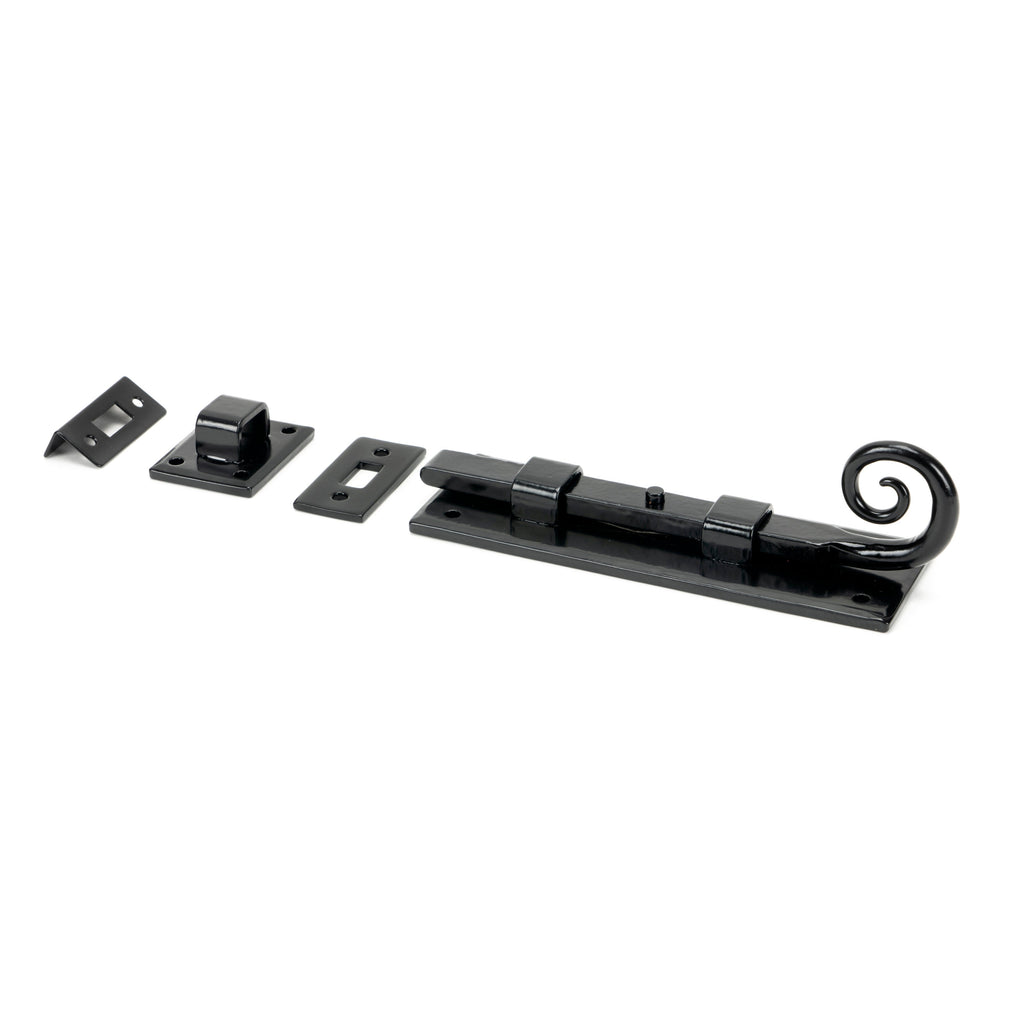 Black 6" Monkeytail Universal Bolt | From The Anvil-Bolts-Yester Home
