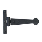 Black 6" Penny End T Hinge (pair) | From The Anvil - T Hinges - From The Anvil - Yester Home