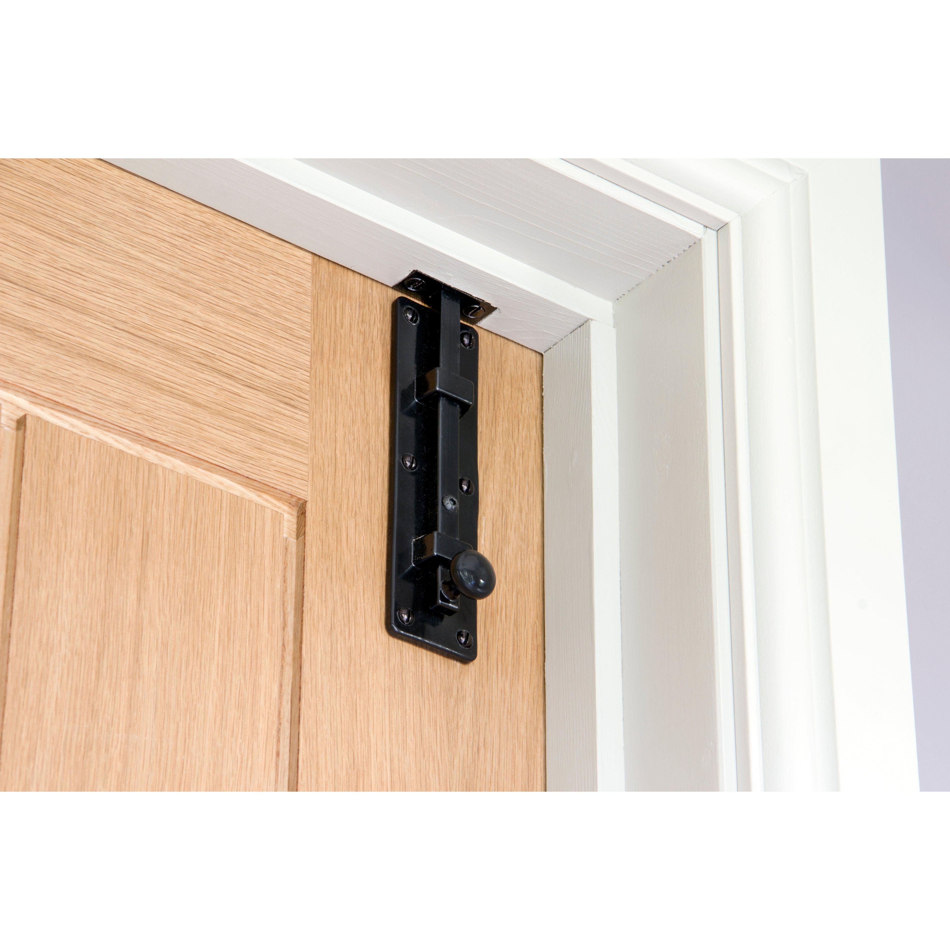 Black 6" Universal Bolt | From The Anvil-Bolts-Yester Home