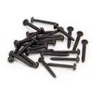 Black 6 x 1" Round Head Screws (25) | From The Anvil - Screws & Bolts - From The Anvil - Yester Home