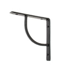 Black 6'' x 6'' Plain Shelf Bracket | From The Anvil - 4 - 6" Shelf Brackets - From The Anvil - Yester Home