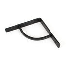 Black 6'' x 6'' Plain Shelf Bracket | From The Anvil - 4 - 6" Shelf Brackets - From The Anvil - Yester Home