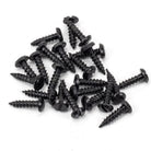 Black 6x½" Round Head Screws (25) | From The Anvil - Screws & Bolts - From The Anvil - Yester Home