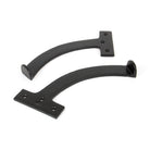 Black 7" Quadrant Stay (Pair) | From The Anvil-Stays-Yester Home