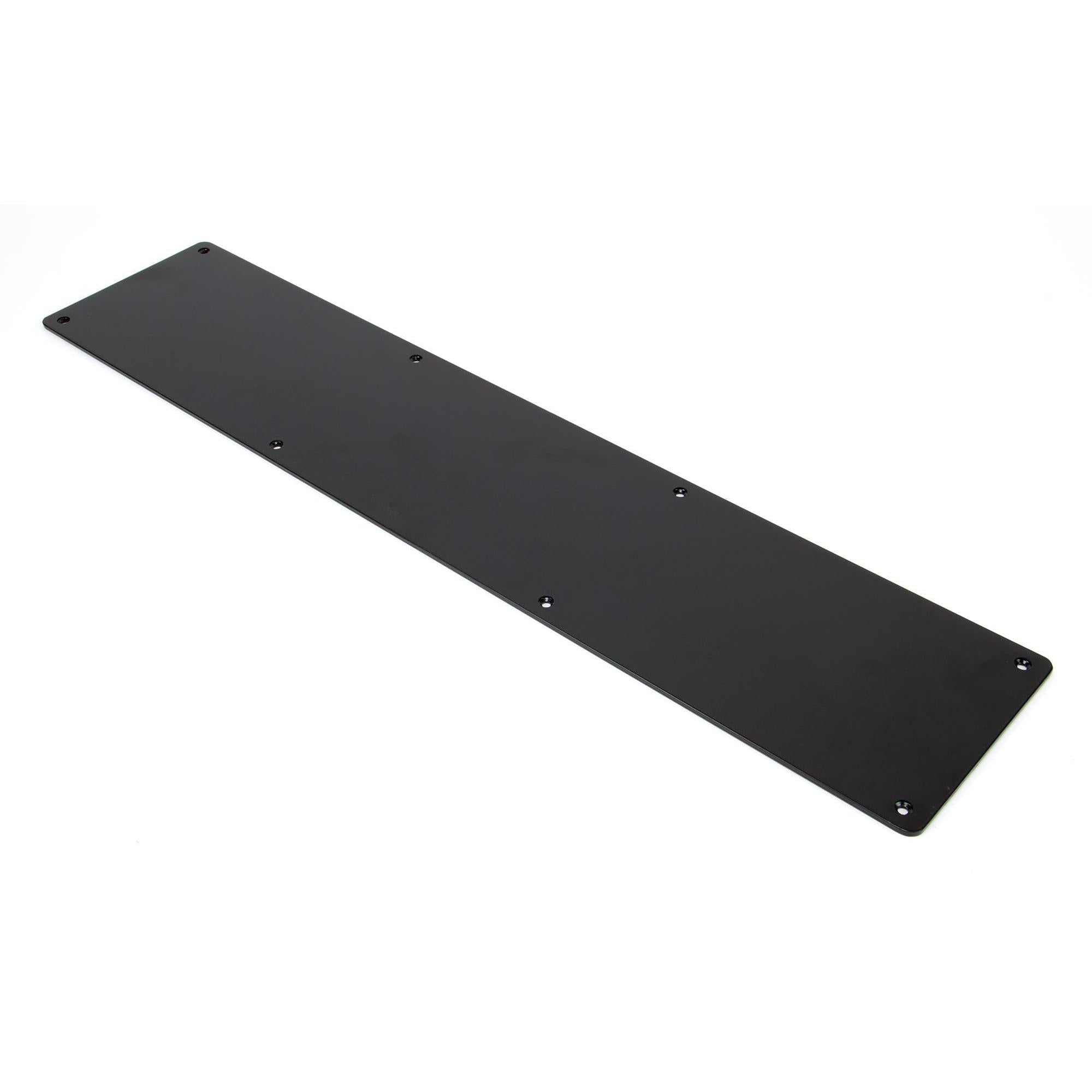 Black 700mm x 150mm Kick Plate | From The Anvil - Kickplates - From The Anvil - Yester Home