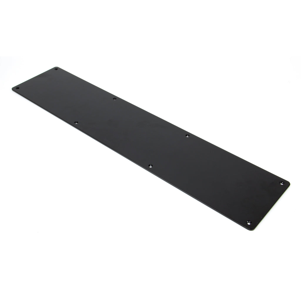 Black 700mm x 150mm Kick Plate | From The Anvil-Kickplates-Yester Home
