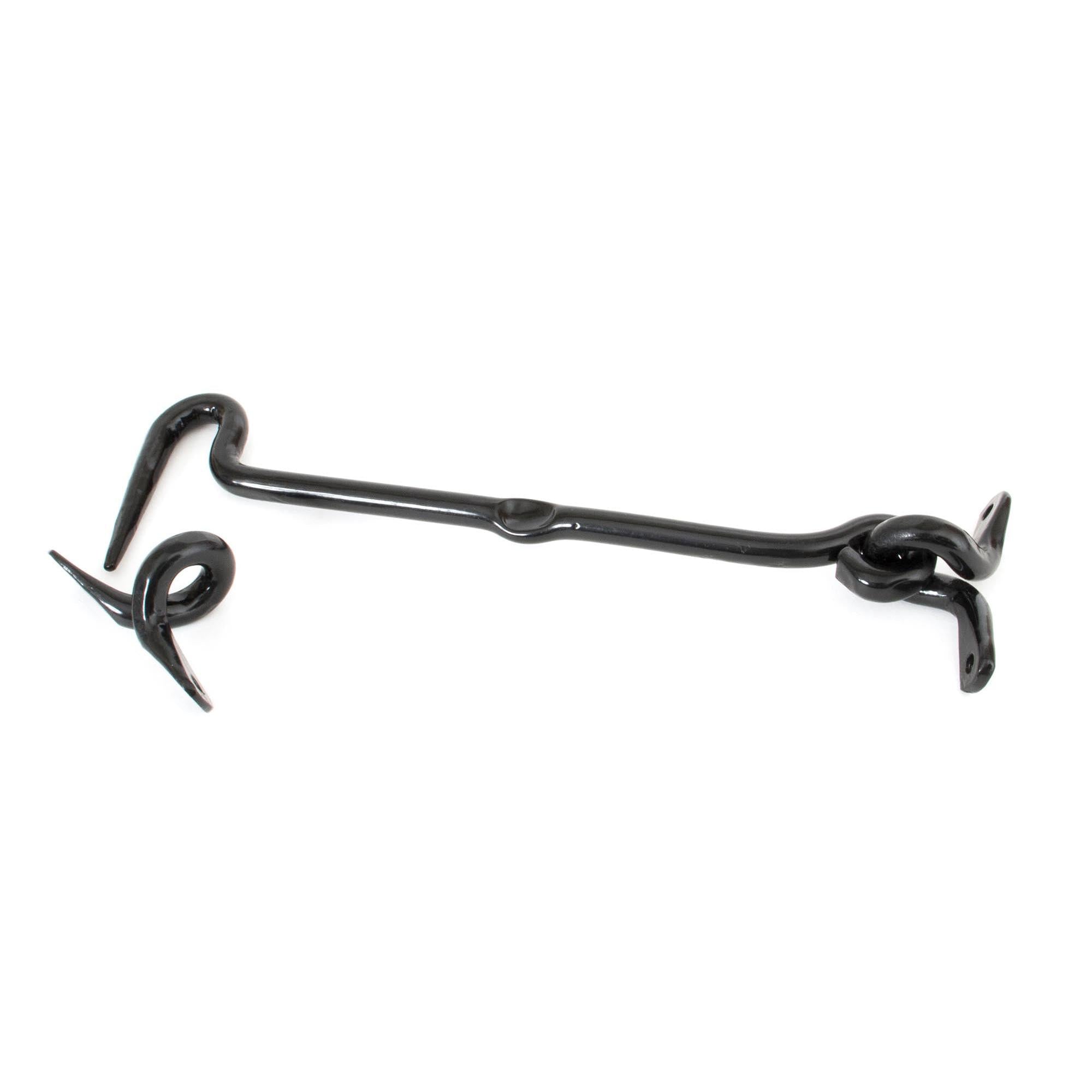 Black 8" Forged Cabin Hook | From The Anvil - Cabin Hooks - From The Anvil - Yester Home