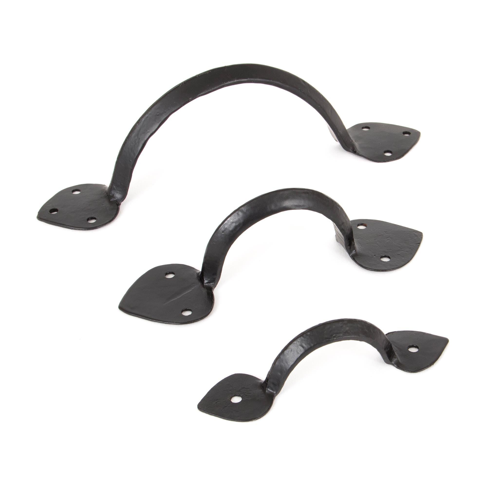 Black 8" Gothic D Handle | From The Anvil - D Handles - From The Anvil - Yester Home