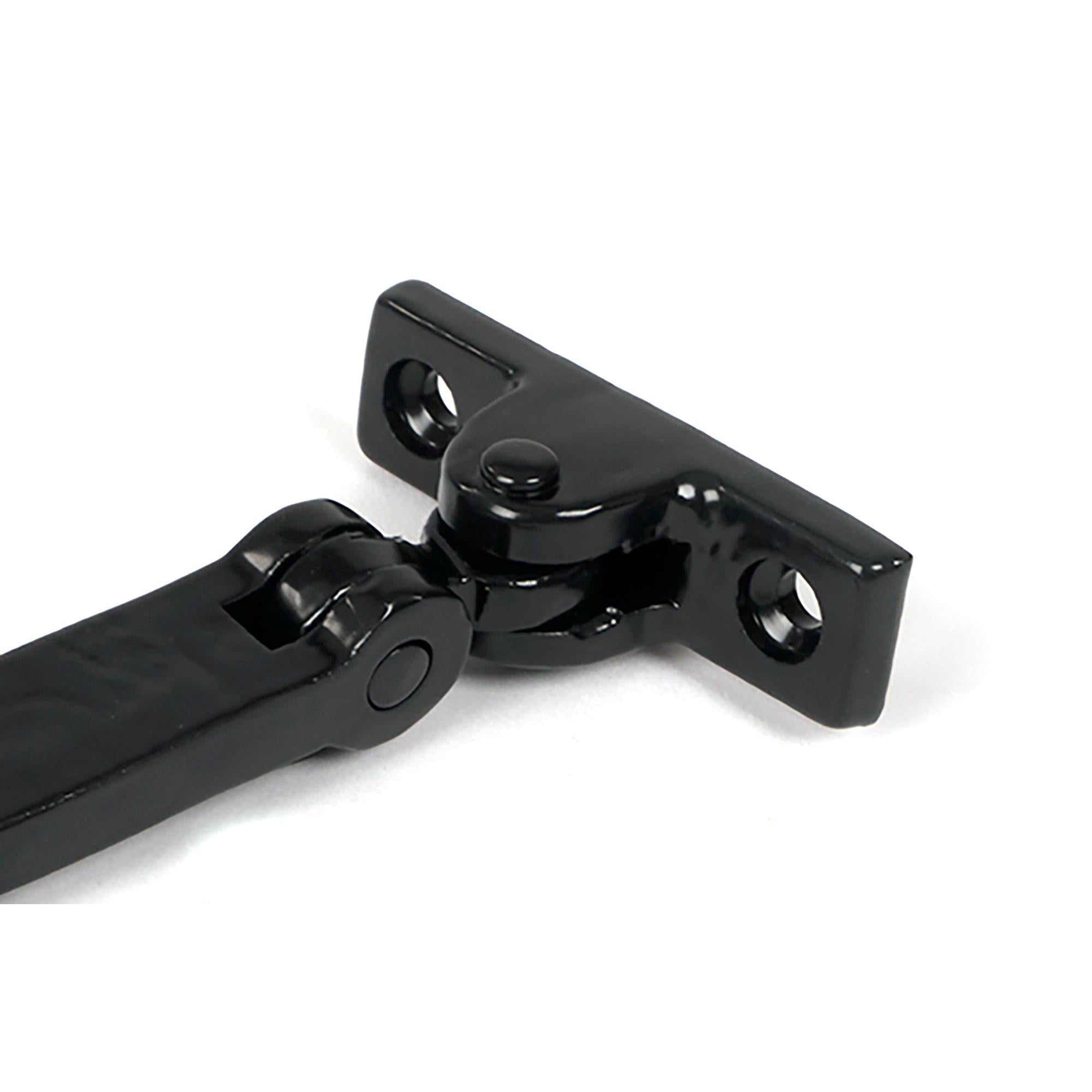 Black 8" Hammered Newbury Stay | From The Anvil - Stays - From The Anvil - Yester Home