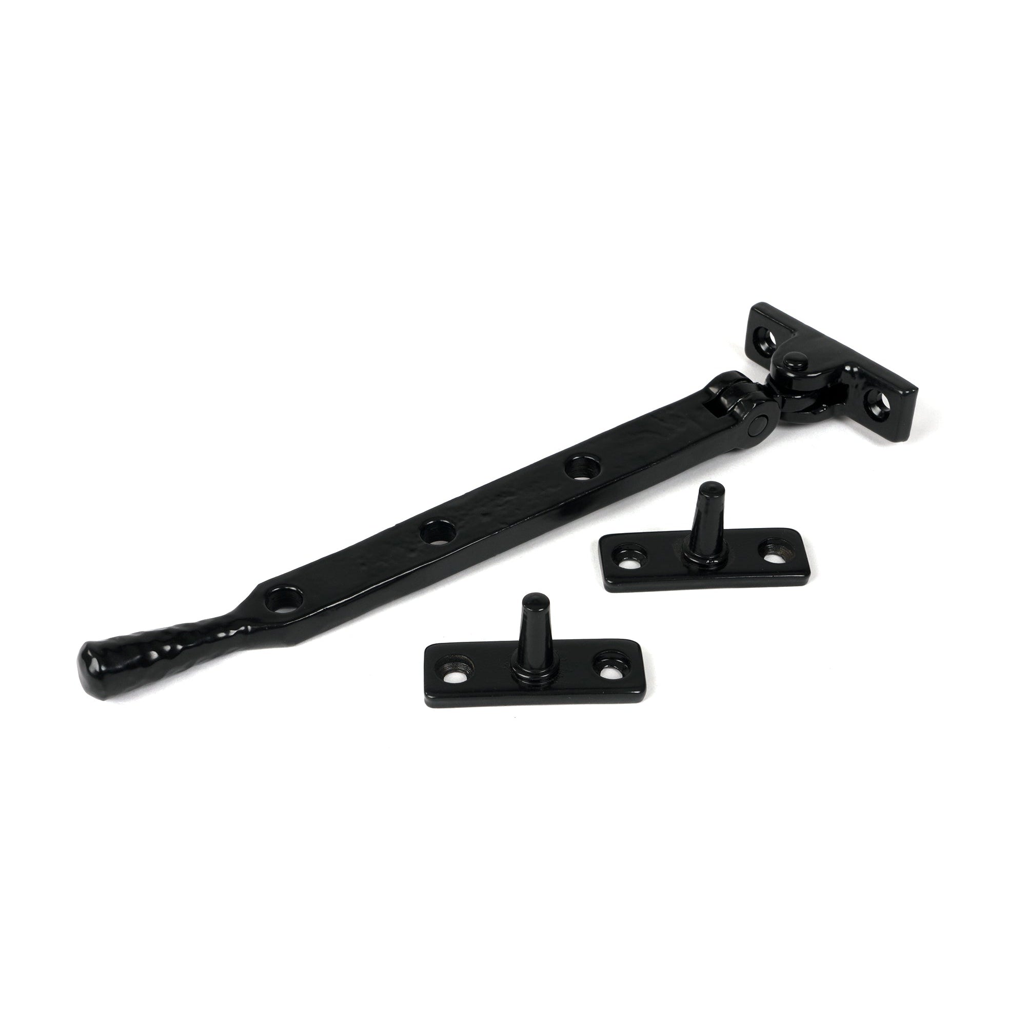 Black 8" Hammered Newbury Stay | From The Anvil-Stays-Yester Home