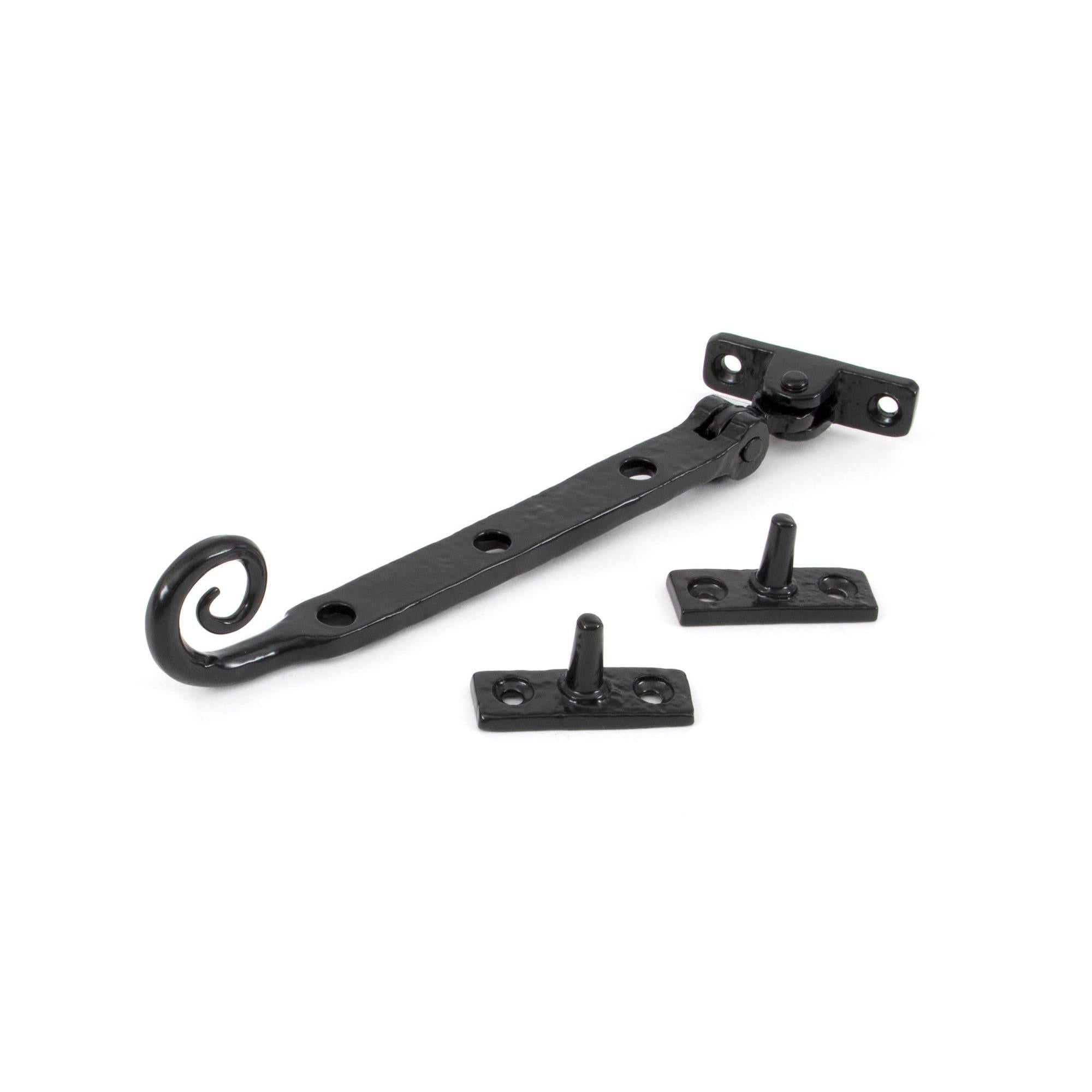 Black 8" Handmade Monkeytail Stay | From The Anvil - Stays - From The Anvil - Yester Home