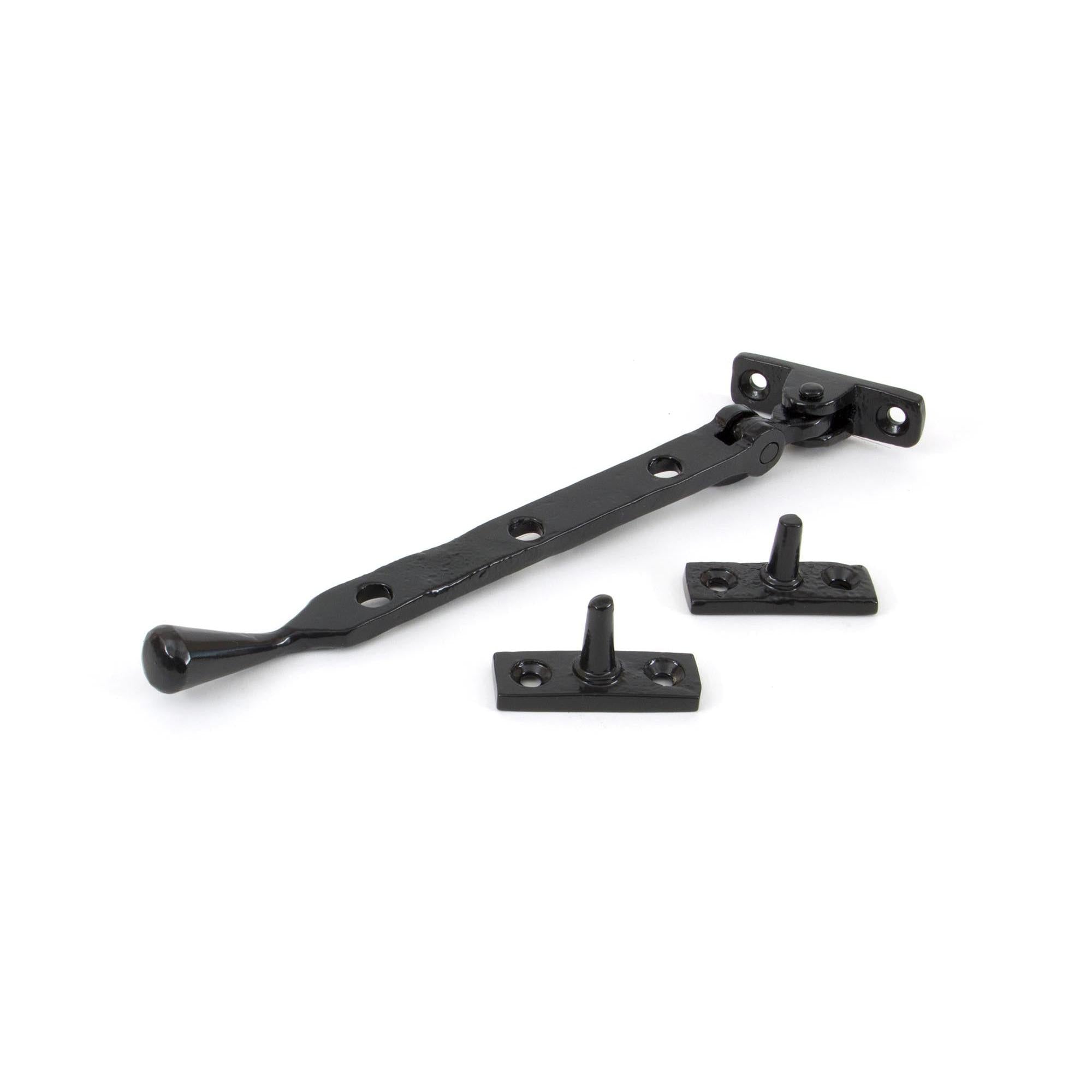 Black 8" Handmade Peardrop Stay | From The Anvil - Stays - From The Anvil - Yester Home