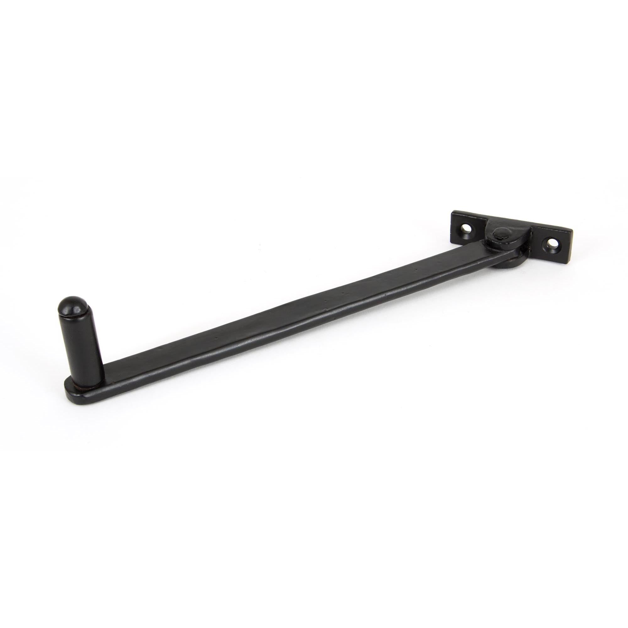 Black 8" Roller Arm Stay | From The Anvil - Stays - From The Anvil - Yester Home