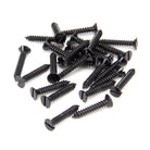 Black 8 x 1" Countersunk Screws (25) | From The Anvil - Screws & Bolts - From The Anvil - Yester Home