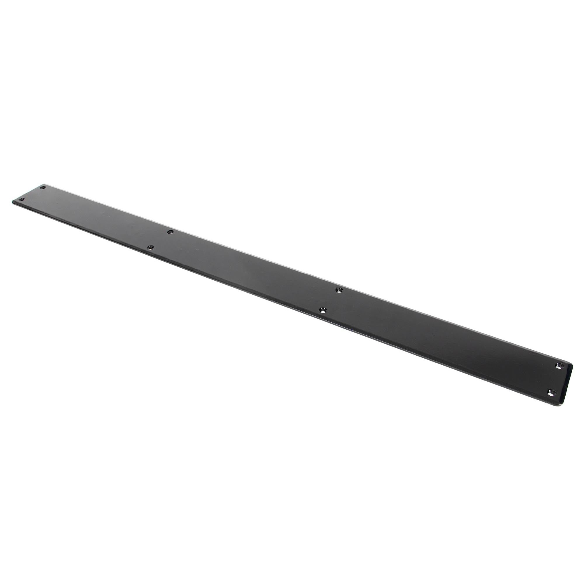 Black 800mm Plain Fingerplate | From The Anvil - Fingerplates - From The Anvil - Yester Home