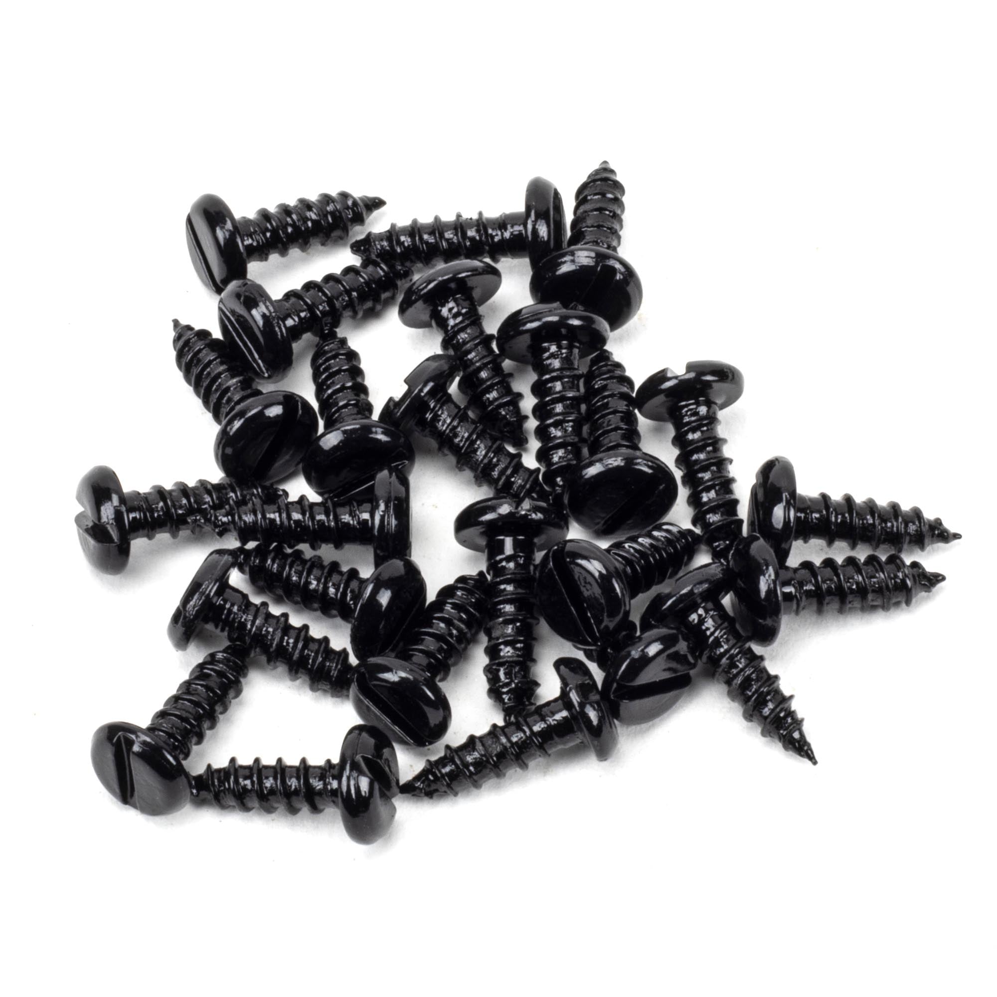 Black 8x½" Round Head Screws (25) | From The Anvil - Screws & Bolts - From The Anvil - Yester Home